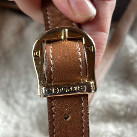 Ted lapidus Paris classic large crossbody bag Designer of Fendi !!! 1970s!!! - Picture 4 of 7